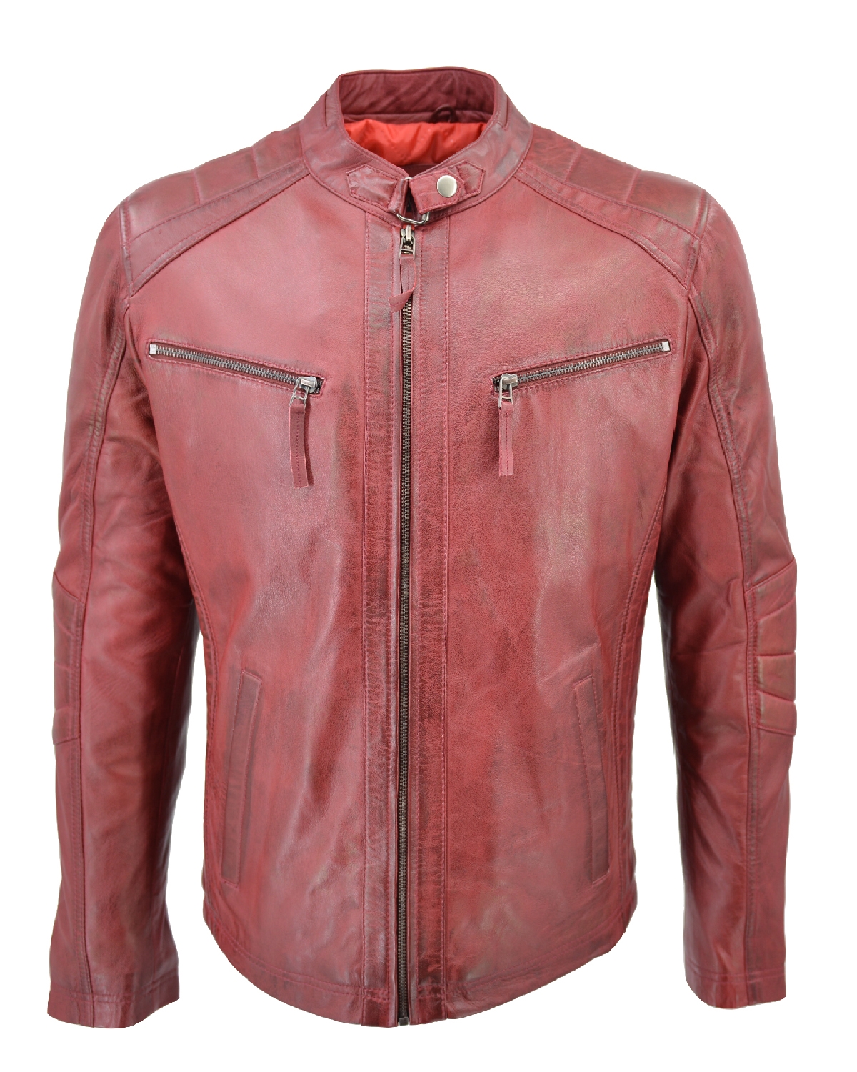 ΔΕΡΜΑΤΙΝΟ ΑΝΔΡΙΚΟ ΜΠΟΥΦΑΝ ΚΩΔΙΚΟΣ: 14-M-TOMMY-2 (RED)