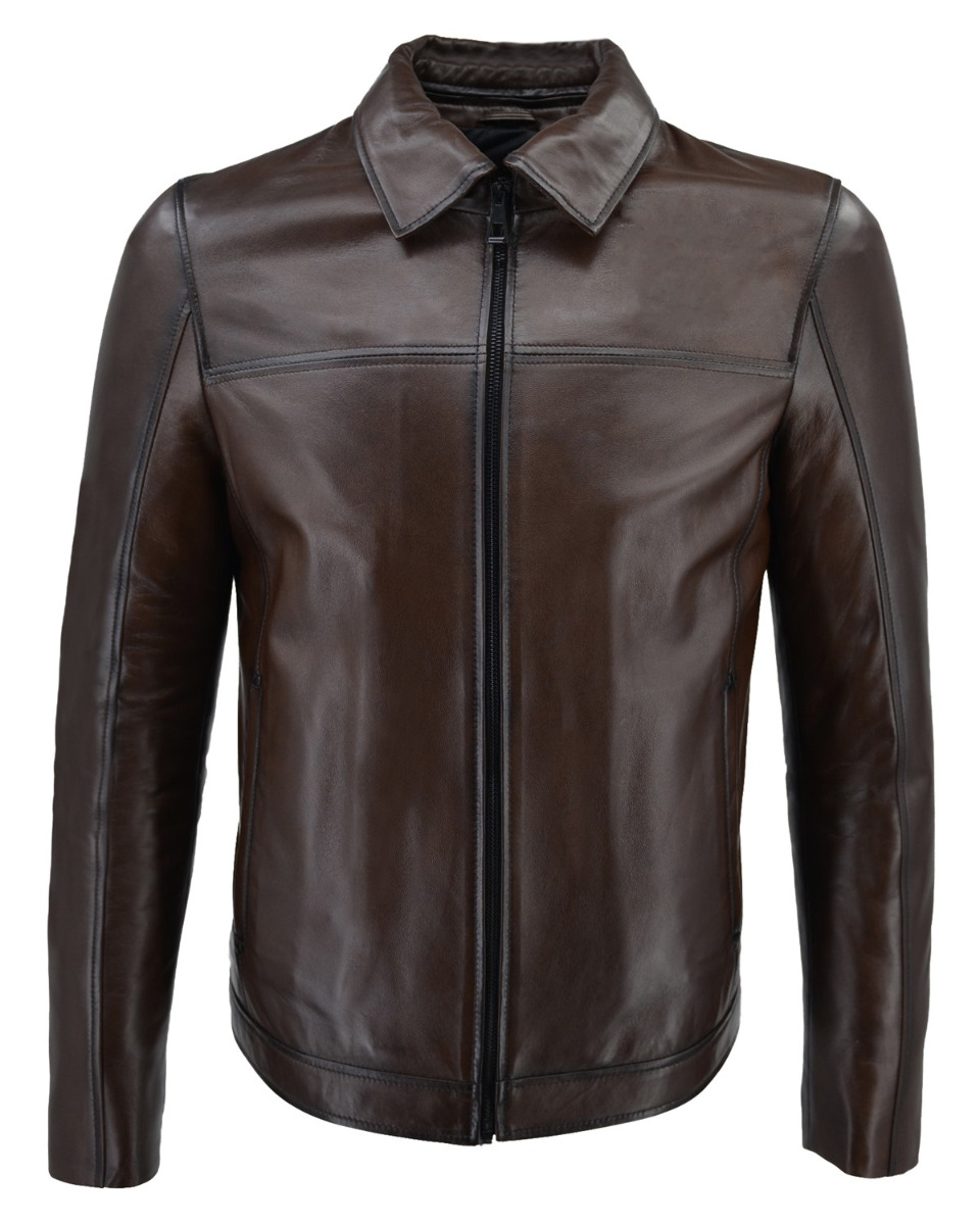 ΔΕΡΜΑΤΙΝΟ ΑΝΔΡΙΚΟ ΜΠΟΥΦΑΝ ΚΩΔΙΚΟΣ: 07-M-GI (BROWN-ANTIQUE)