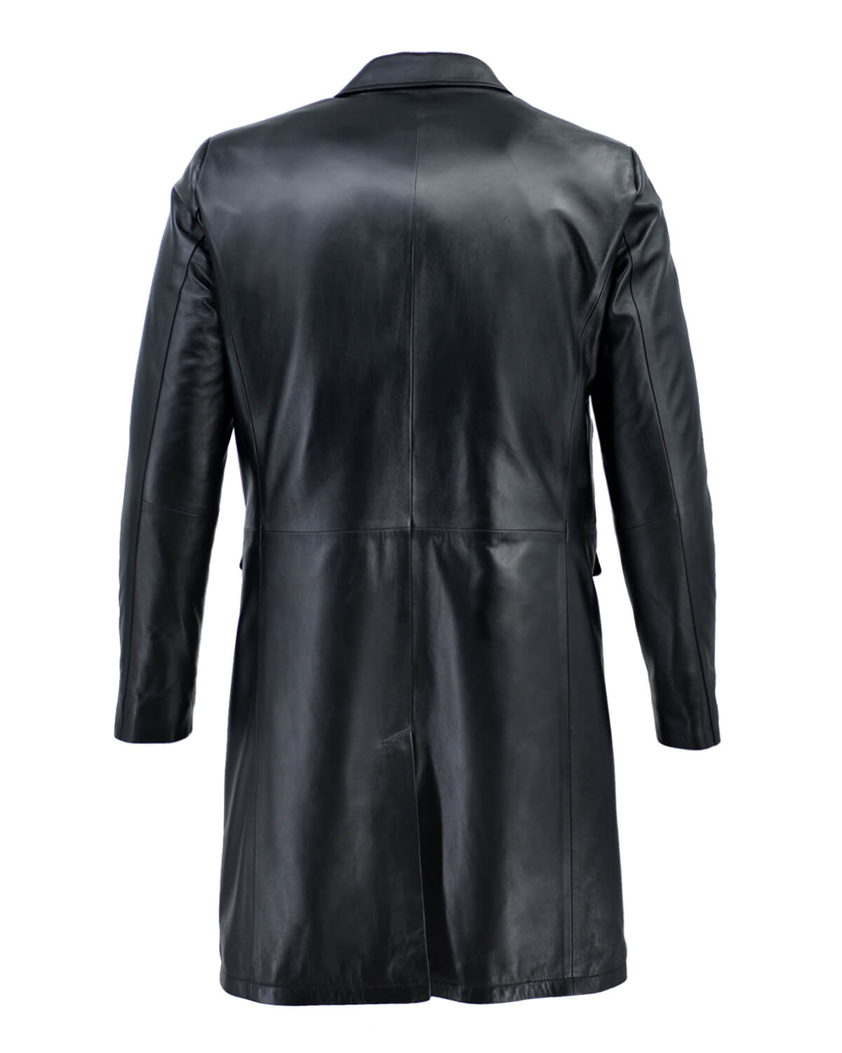 ΔΕΡΜΑΤΙΝΟ ΑΝΔΡΙΚΟ ΗΜΙΠΑΛΤΟ ΚΩΔΙΚΟΣ: 07-M-MAN-2 (BLACK) - Image 5