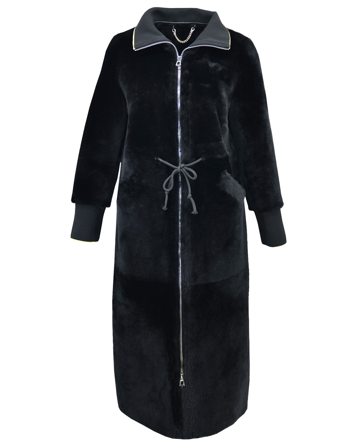 ΜΟΥΤΟΝ ΓΥΝΑΙΚΕΙΟ ΠΑΛΤΟ ΚΩΔΙΚΟΣ: 31-W-KK-10370 (BLACK) - Image 5