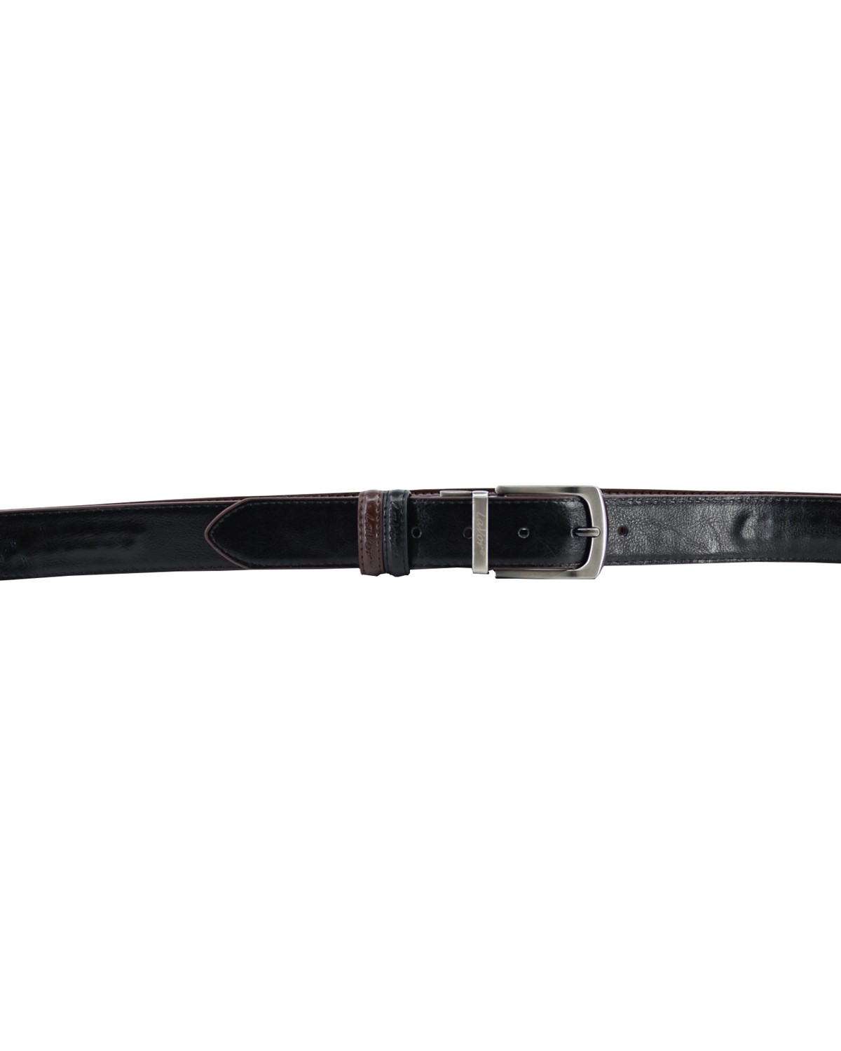ΔΕΡΜΑΤΙΝΗ ΖΩΝΗ ΔΙΠΛΗΣ ΟΨΗΣ ΚΩΔΙΚΟΣ: 29-BELT-1-103 (BROWN-BLACK) - Image 8