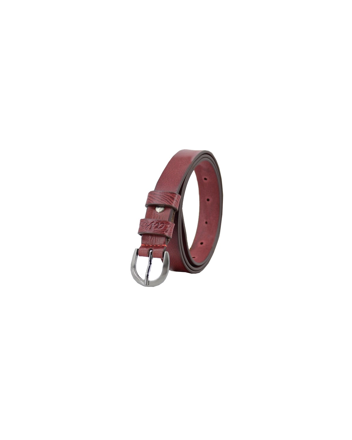 ΔΕΡΜΑΤΙΝΗ ΖΩΝΗ ΚΩΔΙΚΟΣ: 29-BELT-1-116 (BORDEUX)