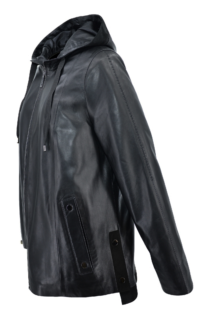 ΔΕΡΜΑΤΙΝΗ ΓΥΝΑΙΚΕΙΑ ΖΑΚΕΤΑ ΚΩΔΙΚΟΣ: 45S-W-M108 (BLACK) - Image 6