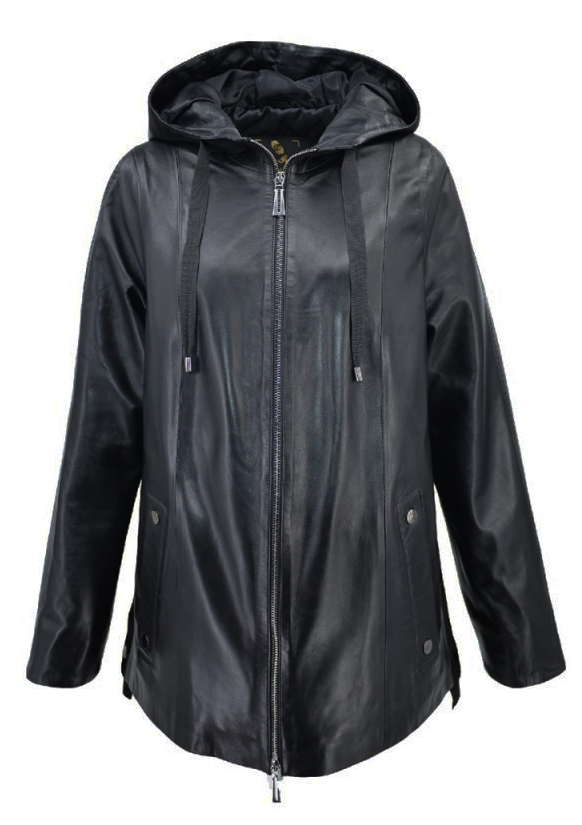 ΔΕΡΜΑΤΙΝΗ ΓΥΝΑΙΚΕΙΑ ΖΑΚΕΤΑ ΚΩΔΙΚΟΣ: 45S-W-M108 (BLACK) - Image 5