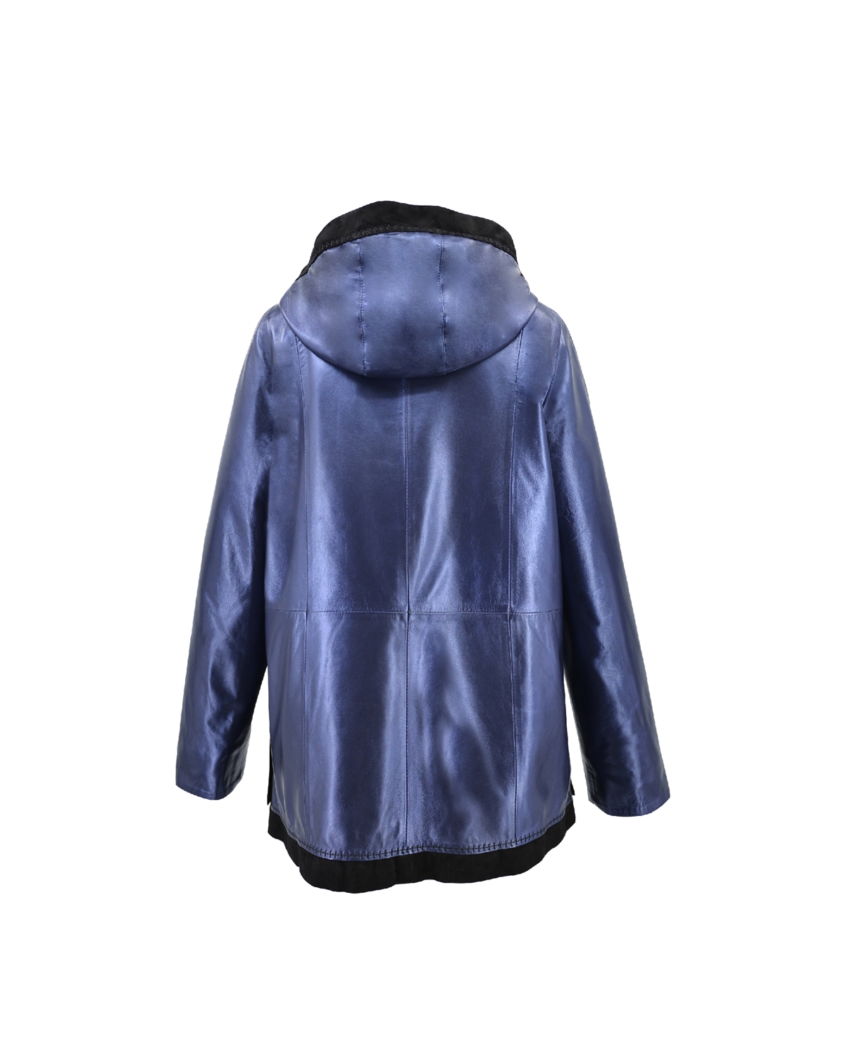 ΔΕΡΜΑΤΙΝΗ ΓΥΝΑΙΚΕΙΑ ΖΑΚΕΤΑ ΚΩΔΙΚΟΣ: 45S-W-M108 (BLUE) - Image 4