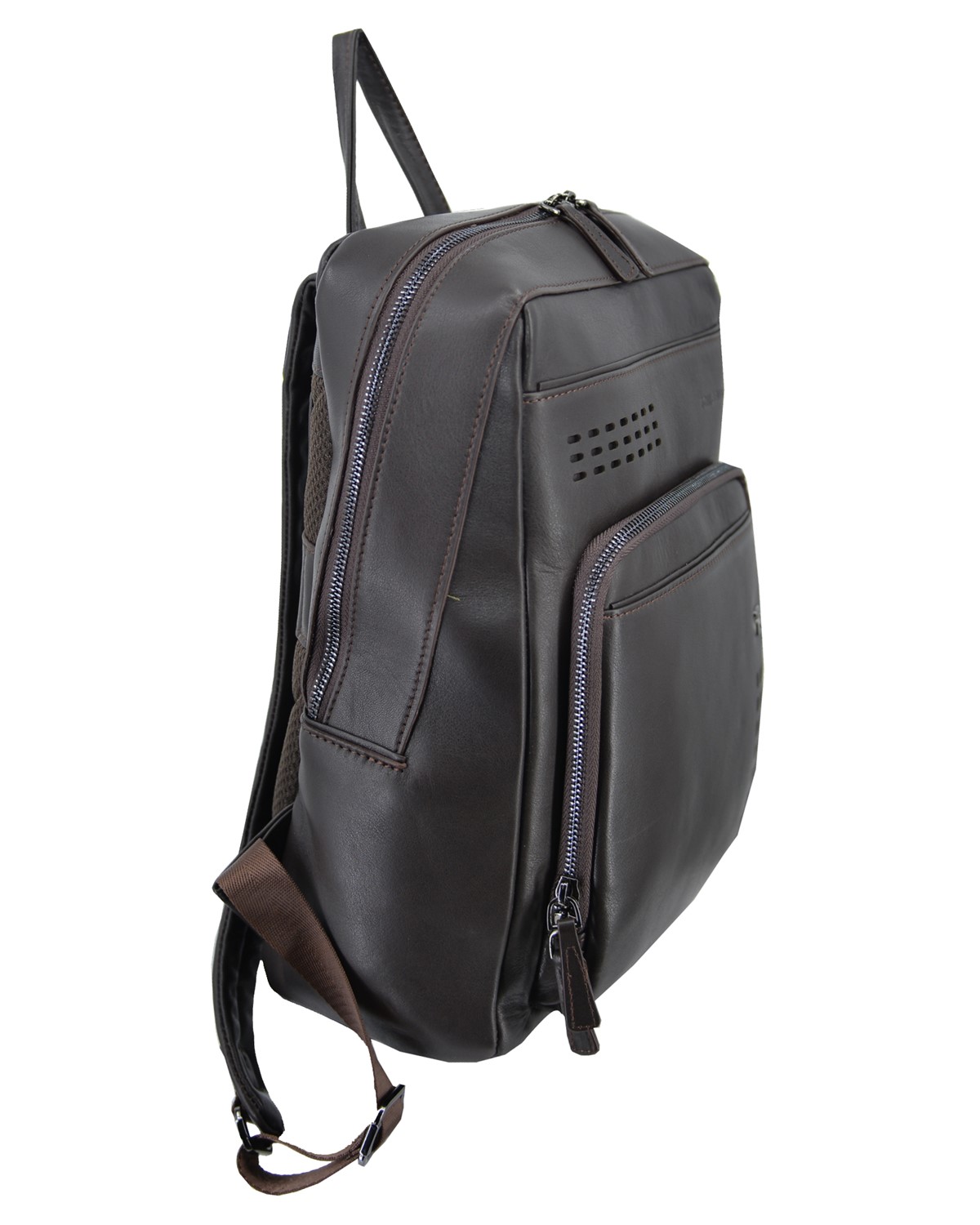 ΔΕΡΜΑΤΙΝΗ ΑΝΔΡΙΚΗ ΤΣΑΝΤΑ (BACK PACK) ΚΩΔΙΚΟΣ: 44S-BAG-T5216-4 (BROWN) - Image 3
