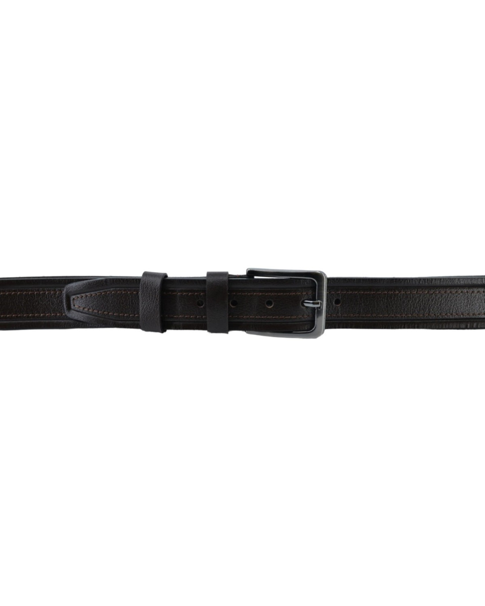 ΔΕΡΜΑΤΙΝΗ ΖΩΝΗ ΚΩΔΙΚΟΣ: 44S-BELT-41161 (D.BROWN) - Image 5