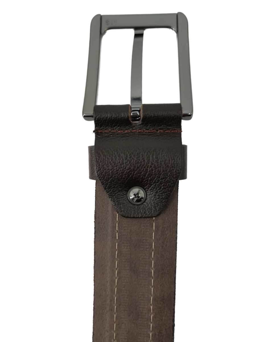 ΔΕΡΜΑΤΙΝΗ ΖΩΝΗ ΚΩΔΙΚΟΣ: 44S-BELT-41161 (D.BROWN) - Image 6