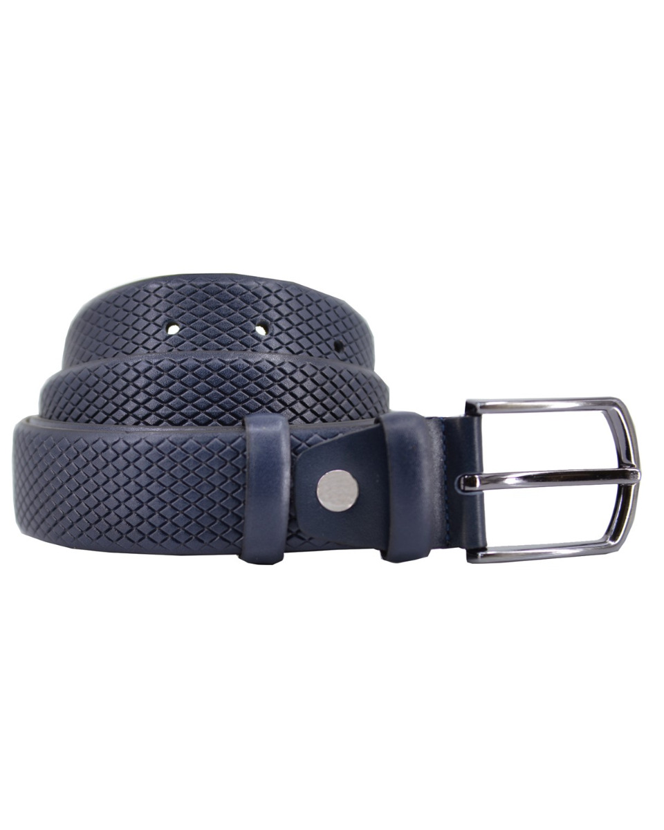ΔΕΡΜΑΤΙΝΗ ΖΩΝΗ ΚΩΔΙΚΟΣ: 44S-BELT-594 (D.BLUE) - Image 4