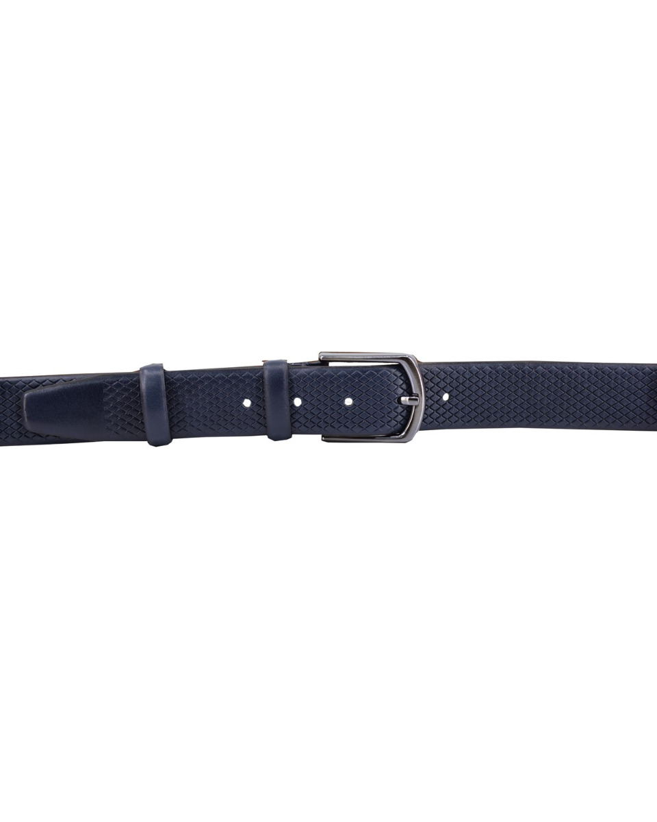 ΔΕΡΜΑΤΙΝΗ ΖΩΝΗ ΚΩΔΙΚΟΣ: 44S-BELT-594 (D.BLUE) - Image 5