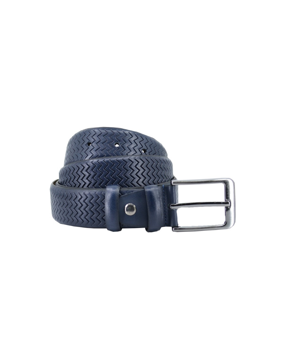 ΔΕΡΜΑΤΙΝΗ ΖΩΝΗ ΚΩΔΙΚΟΣ: 44S-BELT-600 (D.BLUE) - Image 4