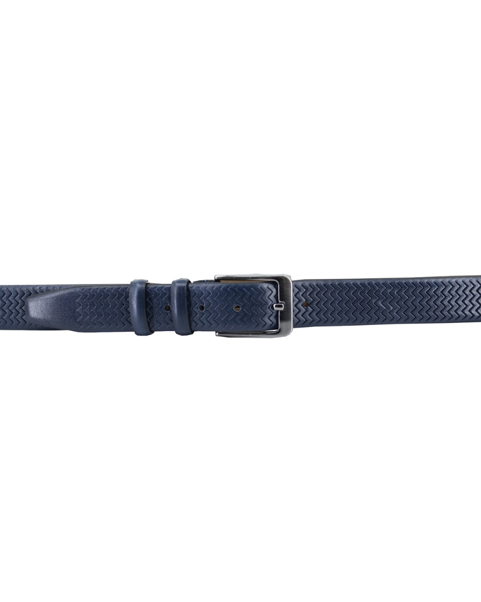 ΔΕΡΜΑΤΙΝΗ ΖΩΝΗ ΚΩΔΙΚΟΣ: 44S-BELT-600 (D.BLUE) - Image 5