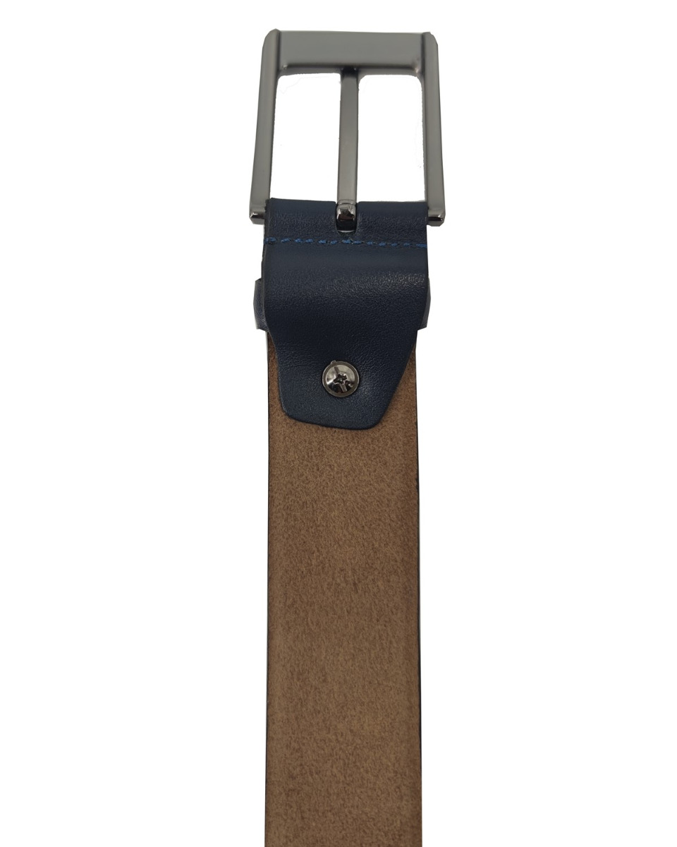 ΔΕΡΜΑΤΙΝΗ ΖΩΝΗ ΚΩΔΙΚΟΣ: 44S-BELT-600 (D.BLUE) - Image 6