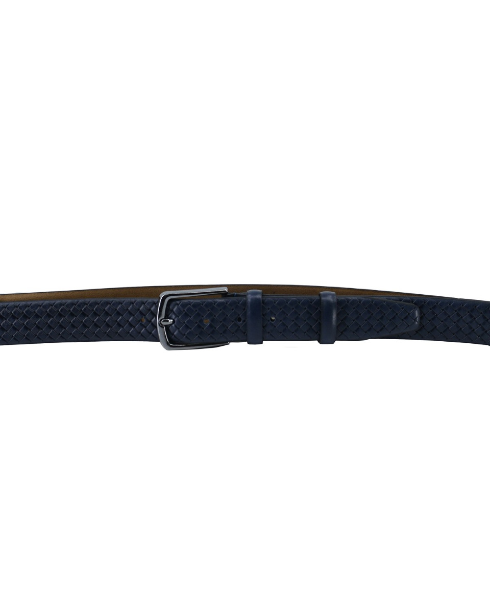 ΔΕΡΜΑΤΙΝΗ ΖΩΝΗ ΚΩΔΙΚΟΣ: 44S-BELT-602 (D.BLUE) - Image 5