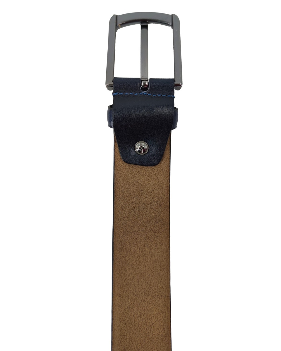 ΔΕΡΜΑΤΙΝΗ ΖΩΝΗ ΚΩΔΙΚΟΣ: 44S-BELT-602 (D.BLUE) - Image 6