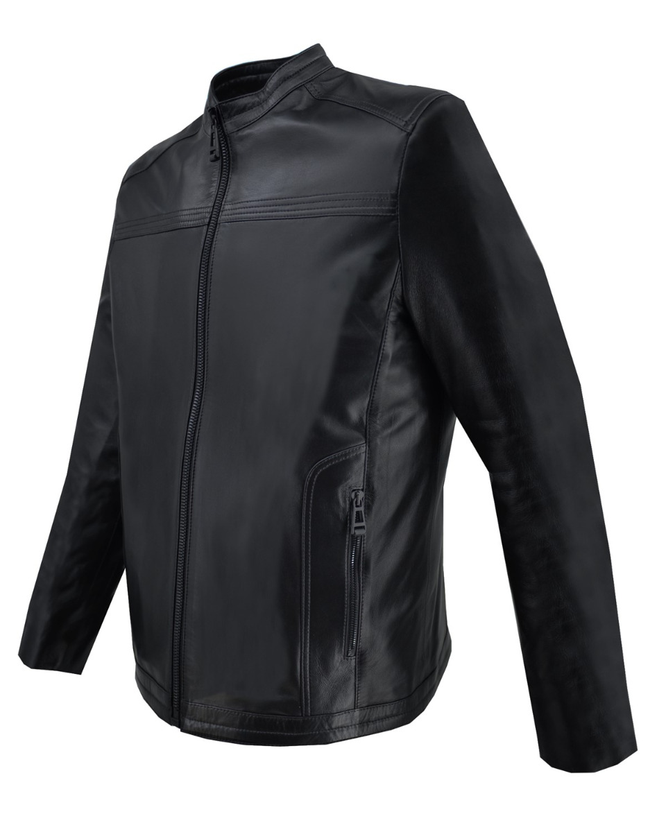 ΔΕΡΜΑΤΙΝΟ ΑΝΔΡΙΚΟ ΜΠΟΥΦΑΝ ΚΩΔΙΚΟΣ: 47S-M-079 (BLACK) - Image 3
