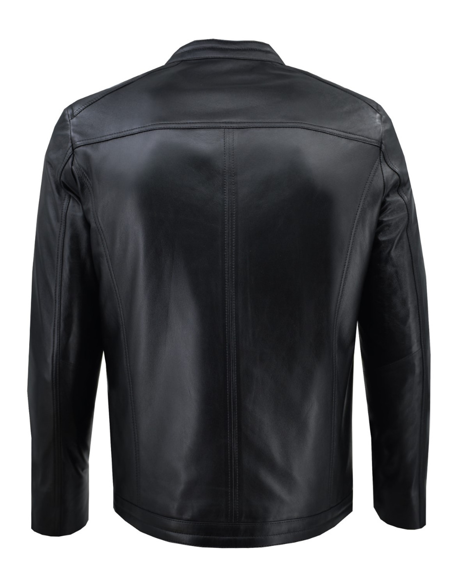 ΔΕΡΜΑΤΙΝΟ ΑΝΔΡΙΚΟ ΜΠΟΥΦΑΝ ΚΩΔΙΚΟΣ: 47S-M-079 (BLACK) - Image 5