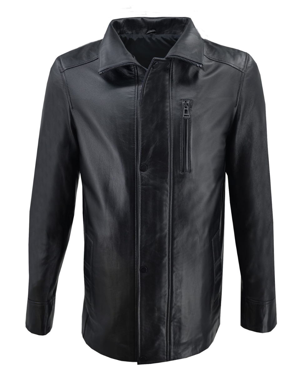 ΔΕΡΜΑΤΙΝΟ ΑΝΔΡΙΚΟ ΤΖΑΚΕΤ ΚΩΔΙΚΟΣ: 47S-M-2230 (BLACK) - Image 3