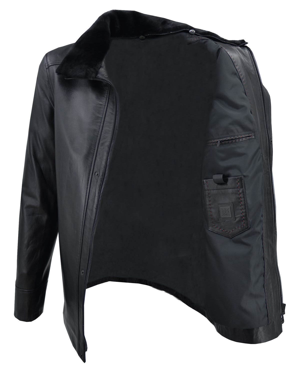 ΔΕΡΜΑΤΙΝΟ ΑΝΔΡΙΚΟ ΤΖΑΚΕΤ ΚΩΔΙΚΟΣ: 47S-M-2230 (BLACK) - Image 8