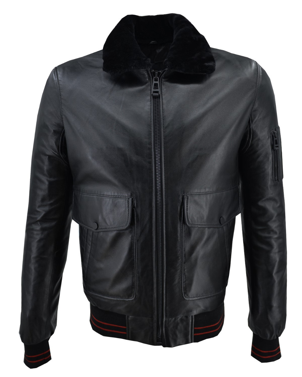 ΔΕΡΜΑΤΙΝΟ ΑΝΔΡΙΚΟ ΜΠΟΥΦΑΝ ΚΩΔΙΚΟΣ: 47S-M-320 (BLACK)