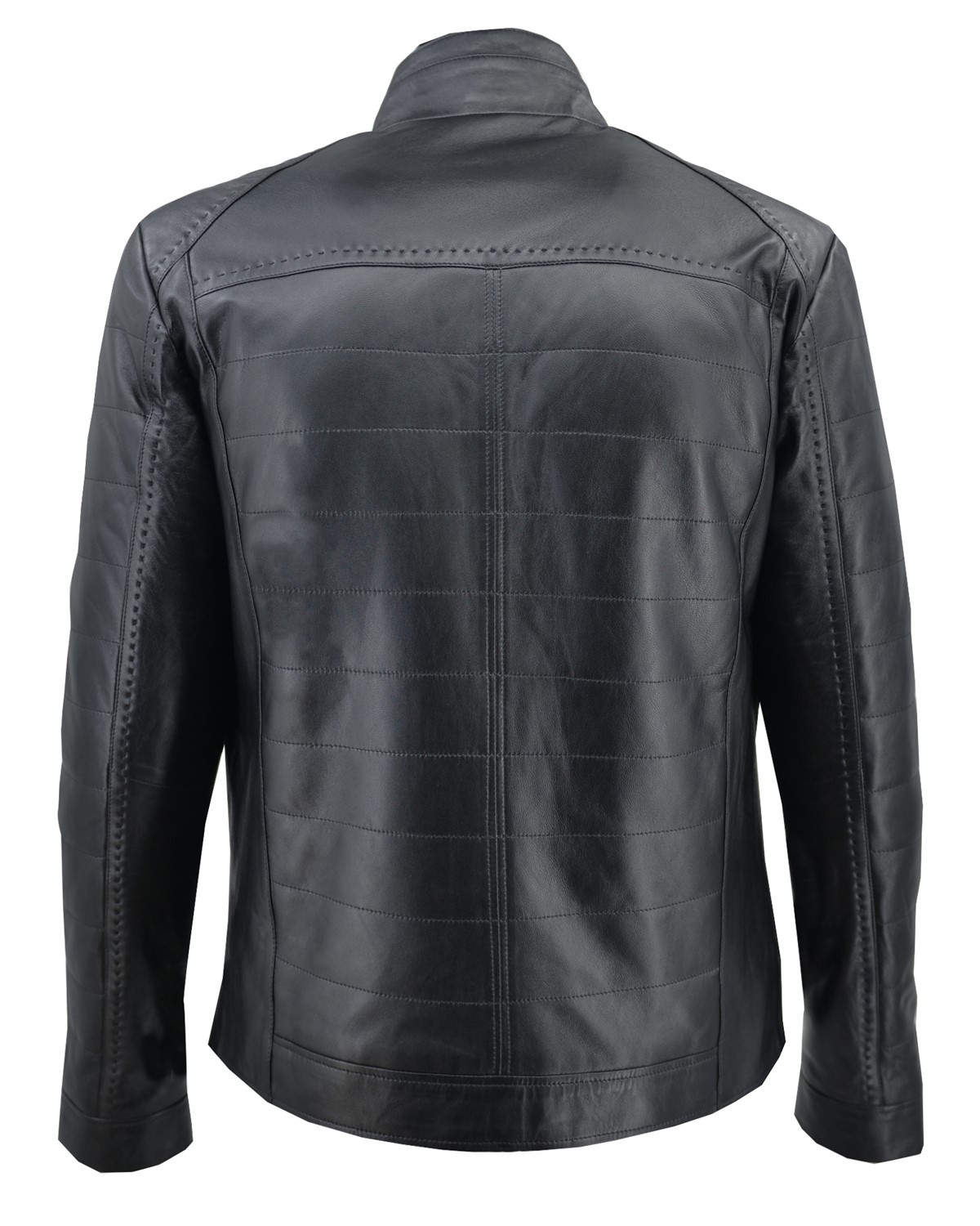 ΔΕΡΜΑΤΙΝΟ ΑΝΔΡΙΚΟ ΜΠΟΥΦΑΝ ΚΩΔΙΚΟΣ: 47S-M-Z-111 (BLACK) - Image 5