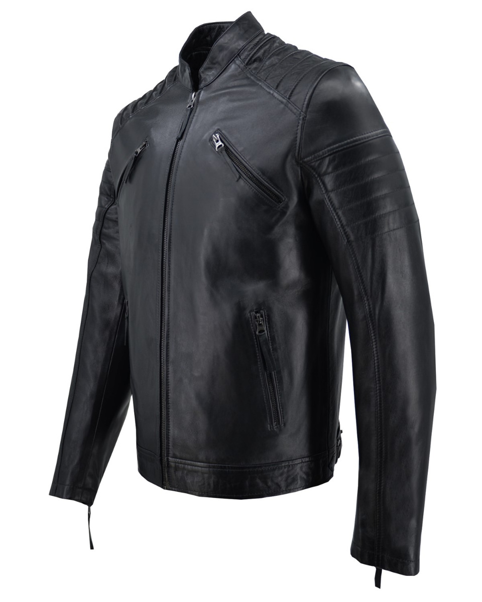 ΔΕΡΜΑΤΙΝΟ ΑΝΔΡΙΚΟ ΜΠΟΥΦΑΝ ΚΩΔΙΚΟΣ: 49-M-8116 (BLACK) - Image 10