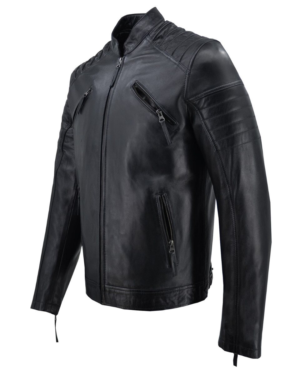 ΔΕΡΜΑΤΙΝΟ ΑΝΔΡΙΚΟ ΜΠΟΥΦΑΝ ΚΩΔΙΚΟΣ: 49-M-8116 (BLACK) - Image 11