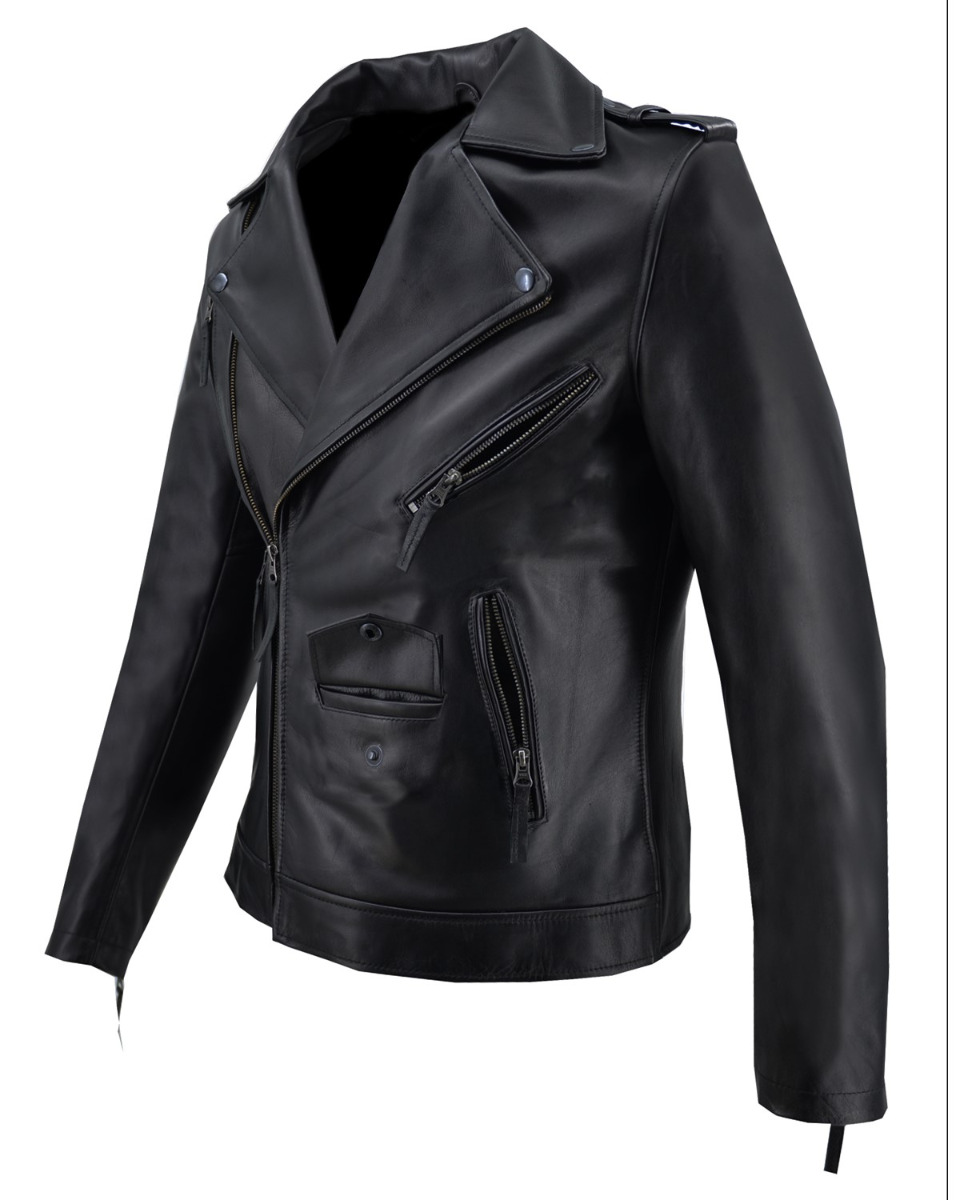 ΔΕΡΜΑΤΙΝΟ ΑΝΔΡΙΚΟ ΜΠΟΥΦΑΝ ΚΩΔΙΚΟΣ: 49-M-8129 (BLACK) - Image 9