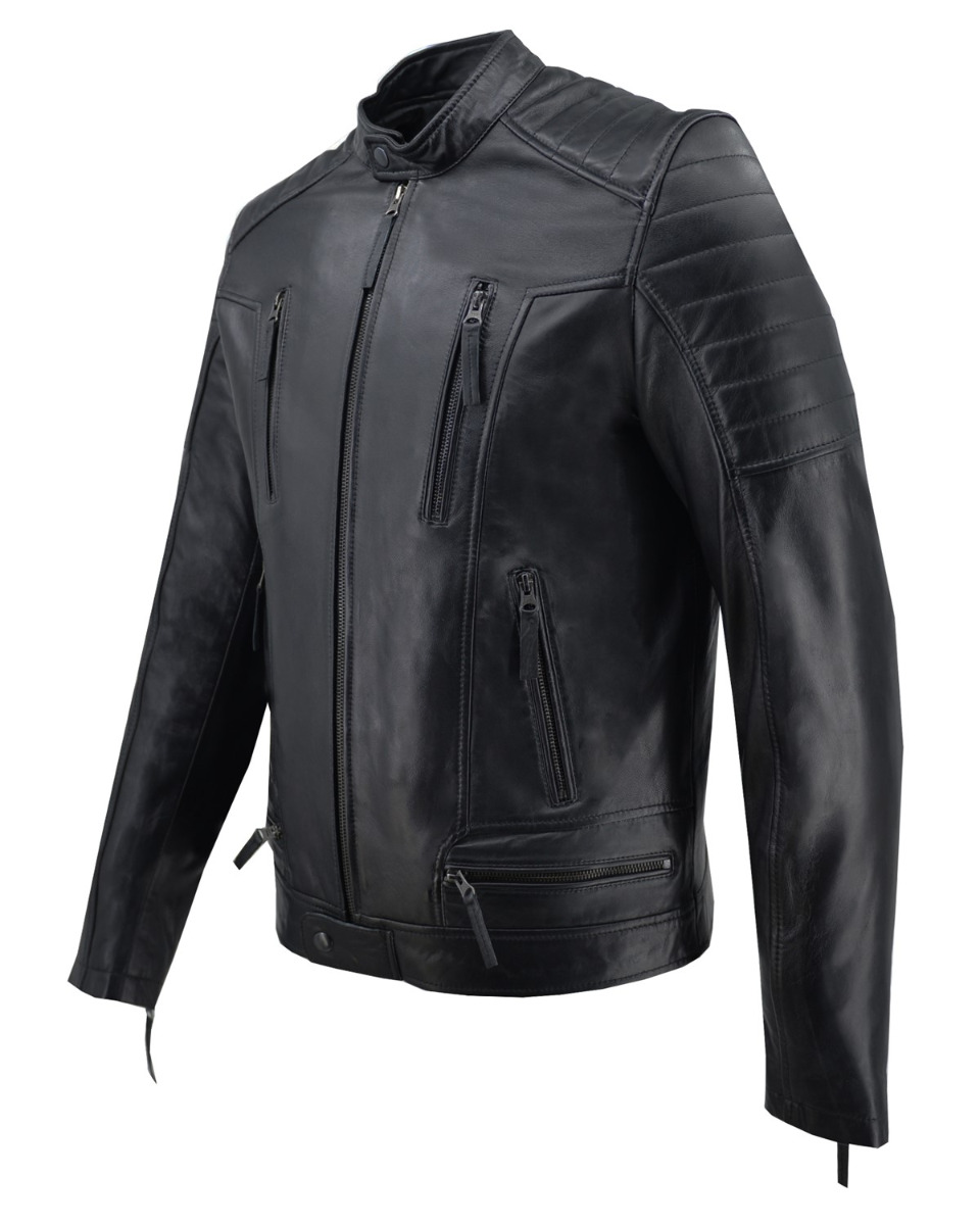 ΔΕΡΜΑΤΙΝΟ ΑΝΔΡΙΚΟ ΜΠΟΥΦΑΝ ΚΩΔΙΚΟΣ: 49-M-ARTHUR (BLACK) - Image 9