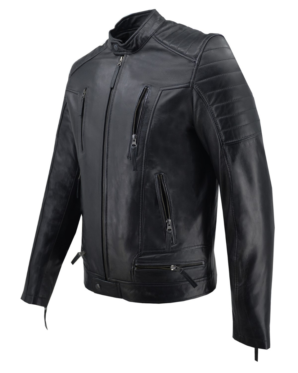 ΔΕΡΜΑΤΙΝΟ ΑΝΔΡΙΚΟ ΜΠΟΥΦΑΝ ΚΩΔΙΚΟΣ: 49-M-ARTHUR (BLACK) - Image 10