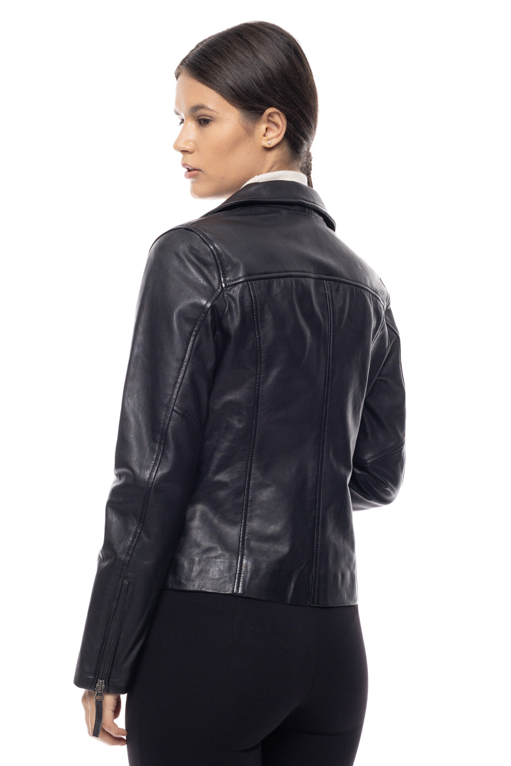 ΔΕΡΜΑΤΙΝΟ ΓΥΝΑΙΚΕΙΟ ΜΠΟΥΦΑΝ ΚΩΔΙΚΟΣ: 49-W-ARIA (BLACK) - Image 5