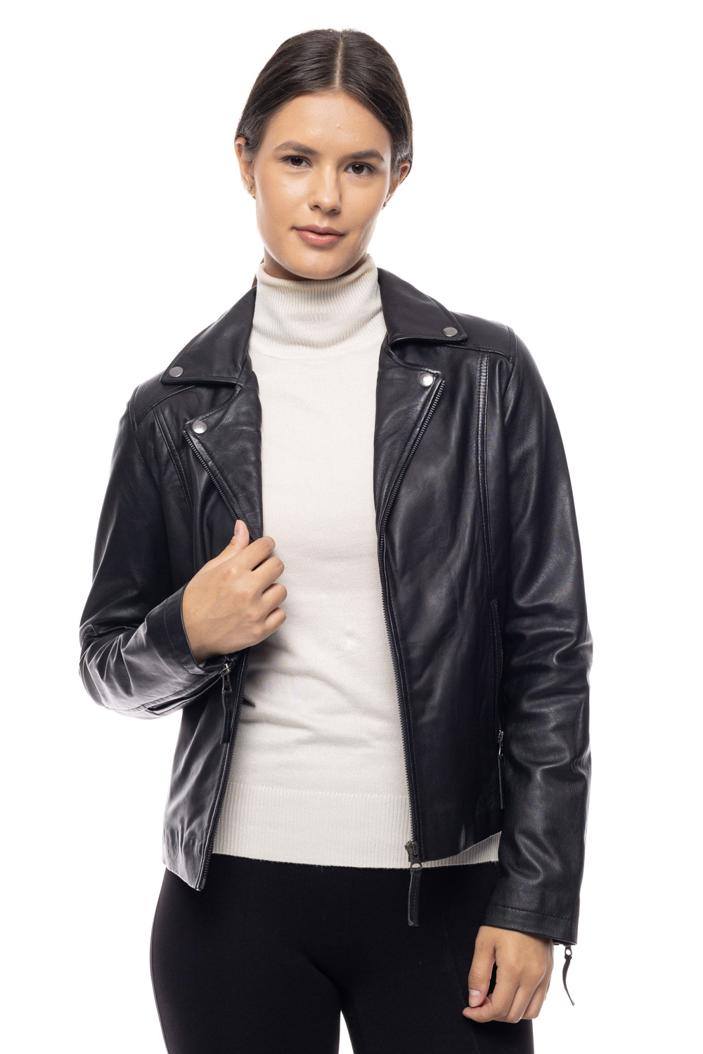 ΔΕΡΜΑΤΙΝΟ ΓΥΝΑΙΚΕΙΟ ΜΠΟΥΦΑΝ ΚΩΔΙΚΟΣ: 49-W-ARIA (BLACK) - Image 6