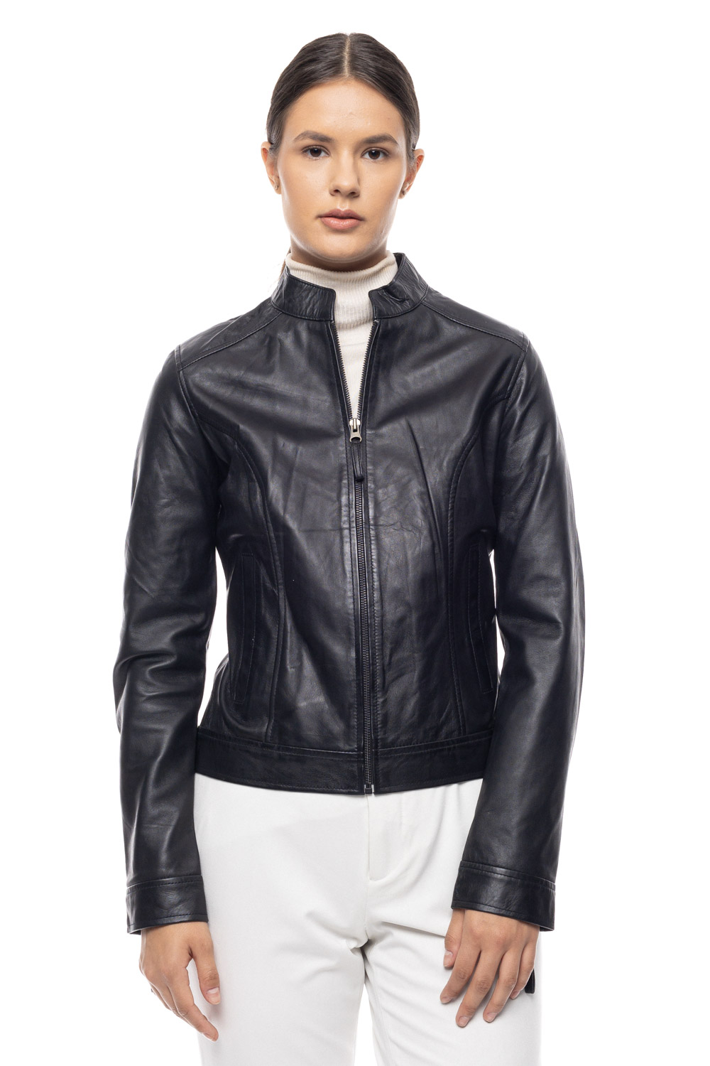 ΔΕΡΜΑΤΙΝΟ ΓΥΝΑΙΚΕΙΟ ΜΠΟΥΦΑΝ ΚΩΔΙΚΟΣ: 49-W-AMORE (BLACK)