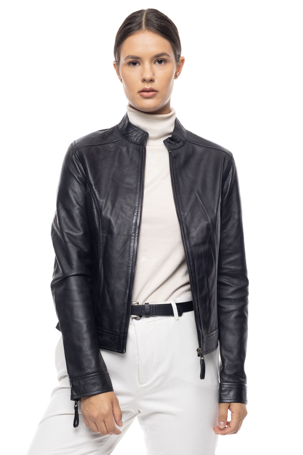 ΔΕΡΜΑΤΙΝΟ ΓΥΝΑΙΚΕΙΟ ΜΠΟΥΦΑΝ ΚΩΔΙΚΟΣ: 49-W-AMORE (BLACK) - Image 6