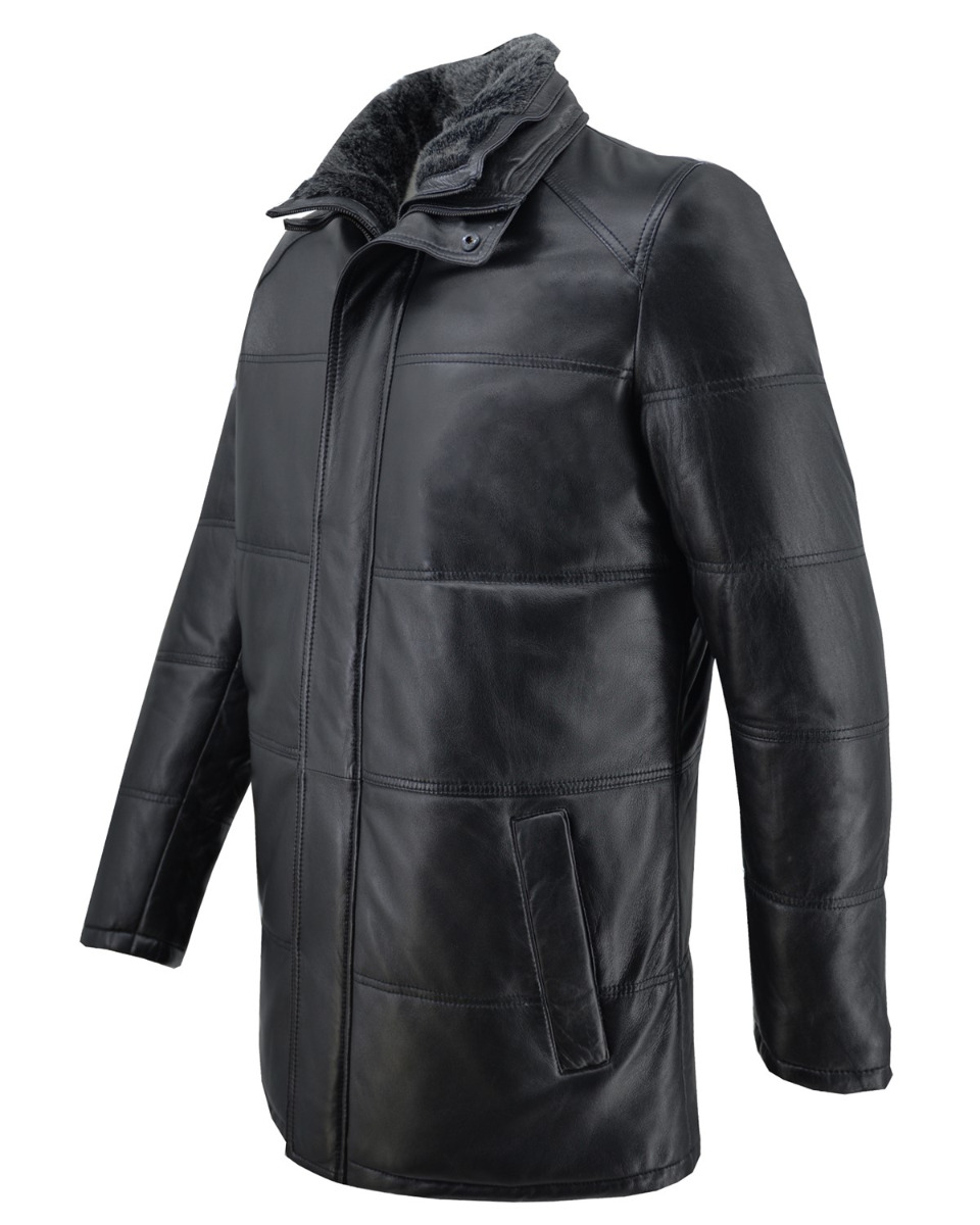ΔΕΡΜΑΤΙΝΟ ΑΝΔΡΙΚΟ ΤΖΑΚΕΤ ΚΩΔΙΚΟΣ: 08-M-NAT-P (BLACK) - Image 6