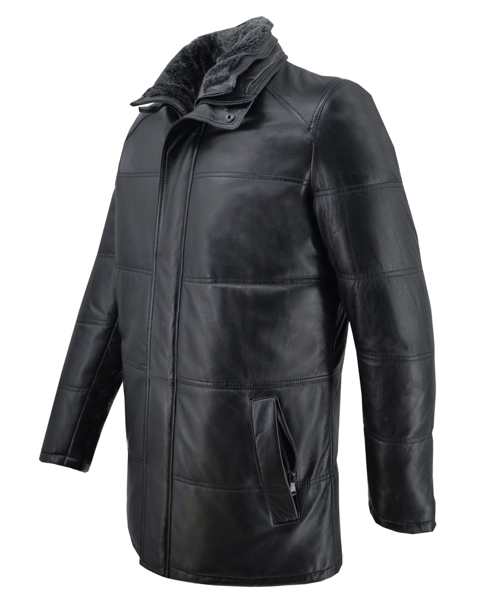 ΔΕΡΜΑΤΙΝΟ ΑΝΔΡΙΚΟ ΤΖΑΚΕΤ ΚΩΔΙΚΟΣ: 08-M-NAT-P (BLACK) - Image 7