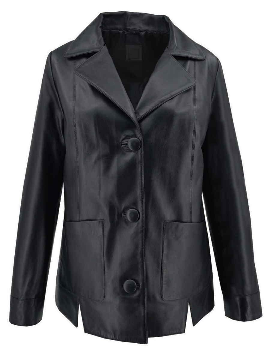 ΔΕΡΜΑΤΙΝΗ ΓΥΝΑΙΚΕΙΑ ΖΑΚΕΤΑ ΚΩΔΙΚΟΣ: 47S-W-909 (BLACK) - Image 7