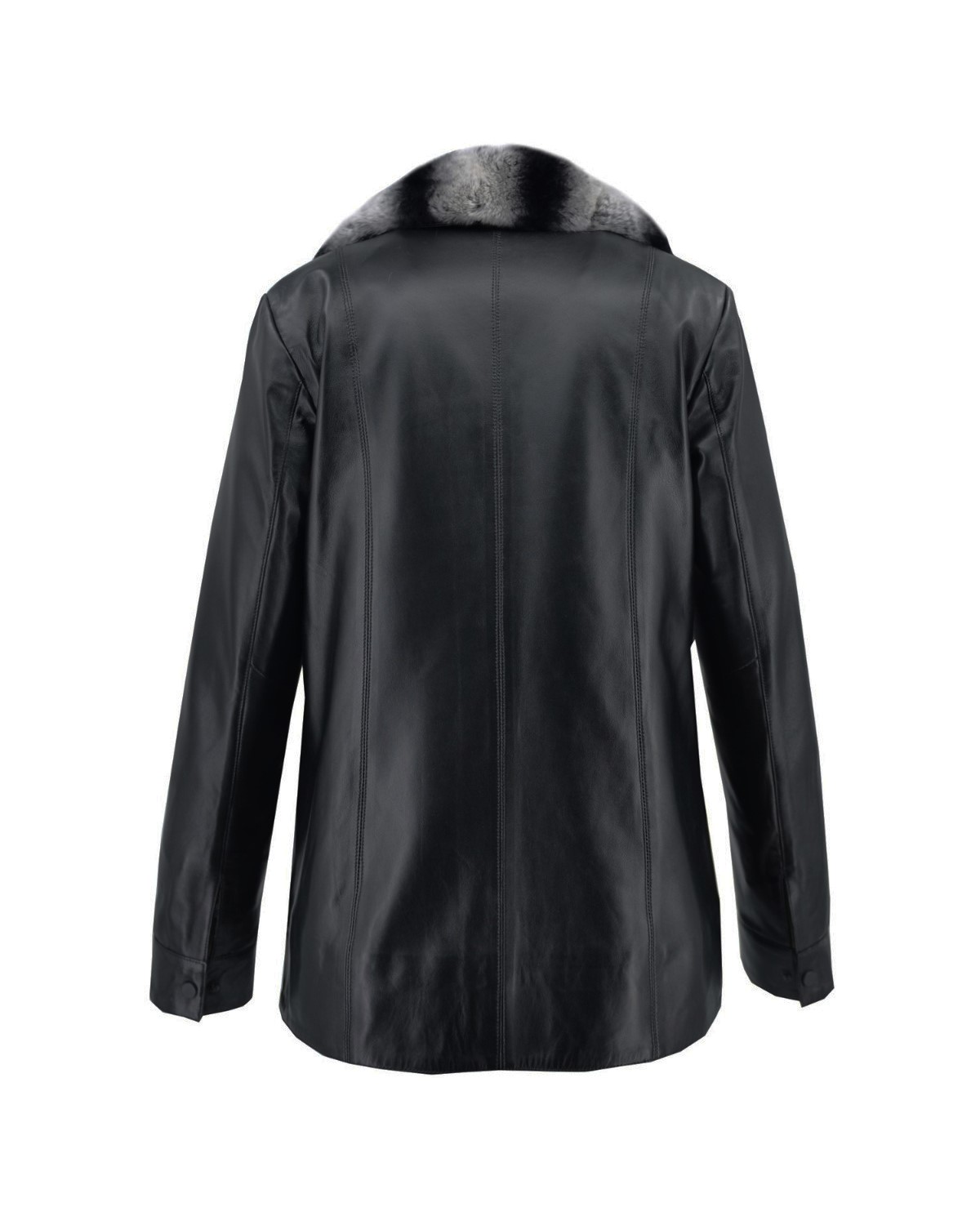 ΔΕΡΜΑΤΙΝΗ ΓΥΝΑΙΚΕΙΑ ΖΑΚΕΤΑ ΚΩΔΙΚΟΣ: 47S-W-909 (BLACK) - Image 9