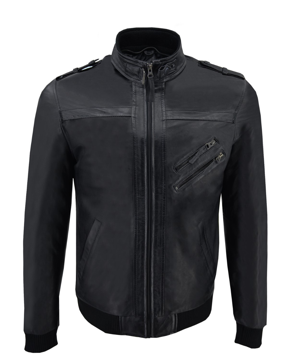ΔΕΡΜΑΤΙΝΟ ΑΝΔΡΙΚΟ ΜΠΟΥΦΑΝ ΚΩΔΙΚΟΣ: 49-M-NEW-1 (BLACK) - Image 8
