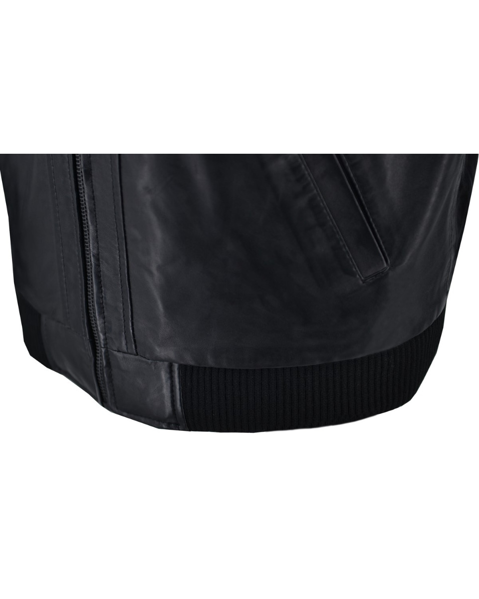 ΔΕΡΜΑΤΙΝΟ ΑΝΔΡΙΚΟ ΜΠΟΥΦΑΝ ΚΩΔΙΚΟΣ: 49-M-NEW-1 (BLACK) - Image 12