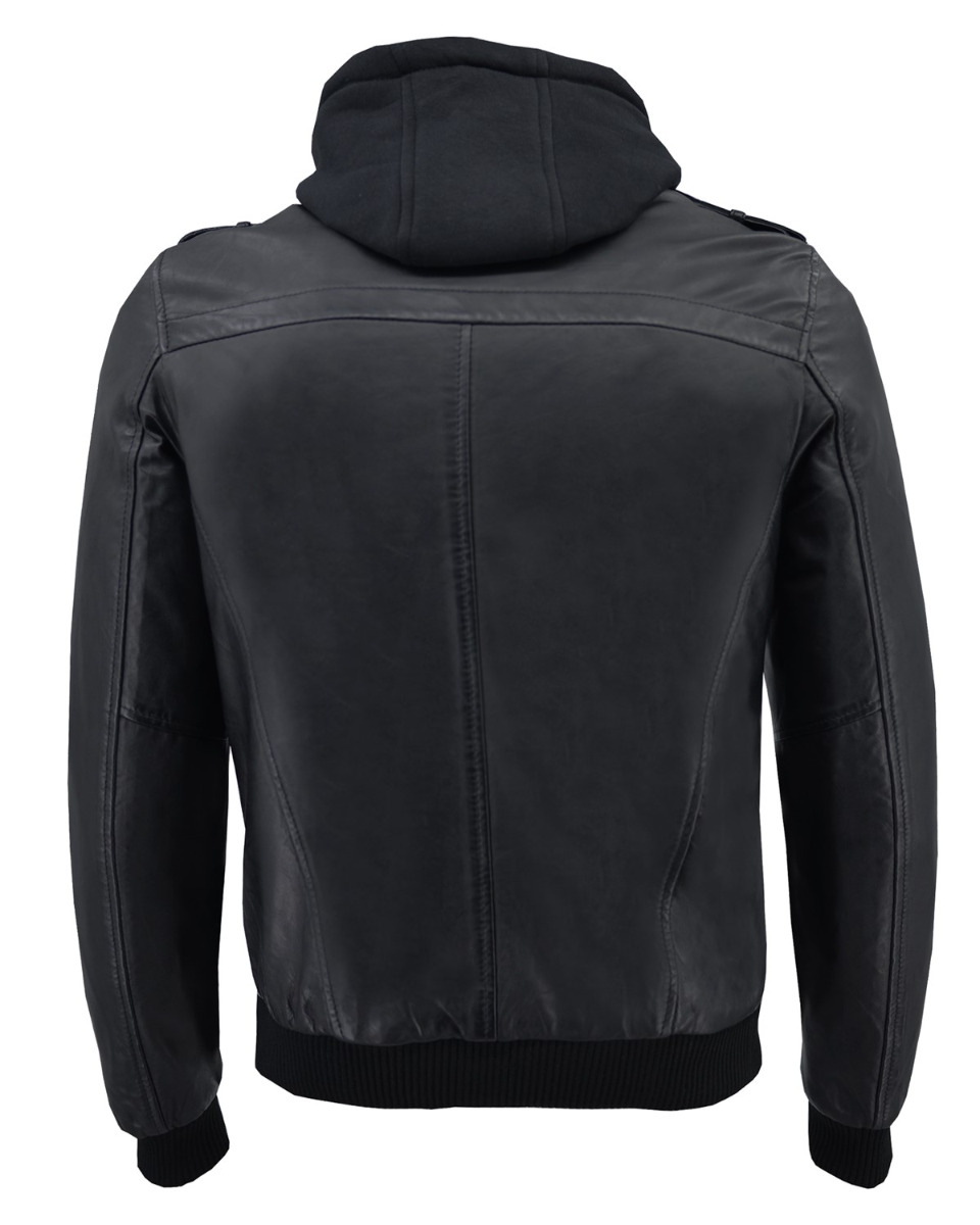 ΔΕΡΜΑΤΙΝΟ ΑΝΔΡΙΚΟ ΜΠΟΥΦΑΝ ΚΩΔΙΚΟΣ: 49-M-NEW-1 (BLACK) - Image 14