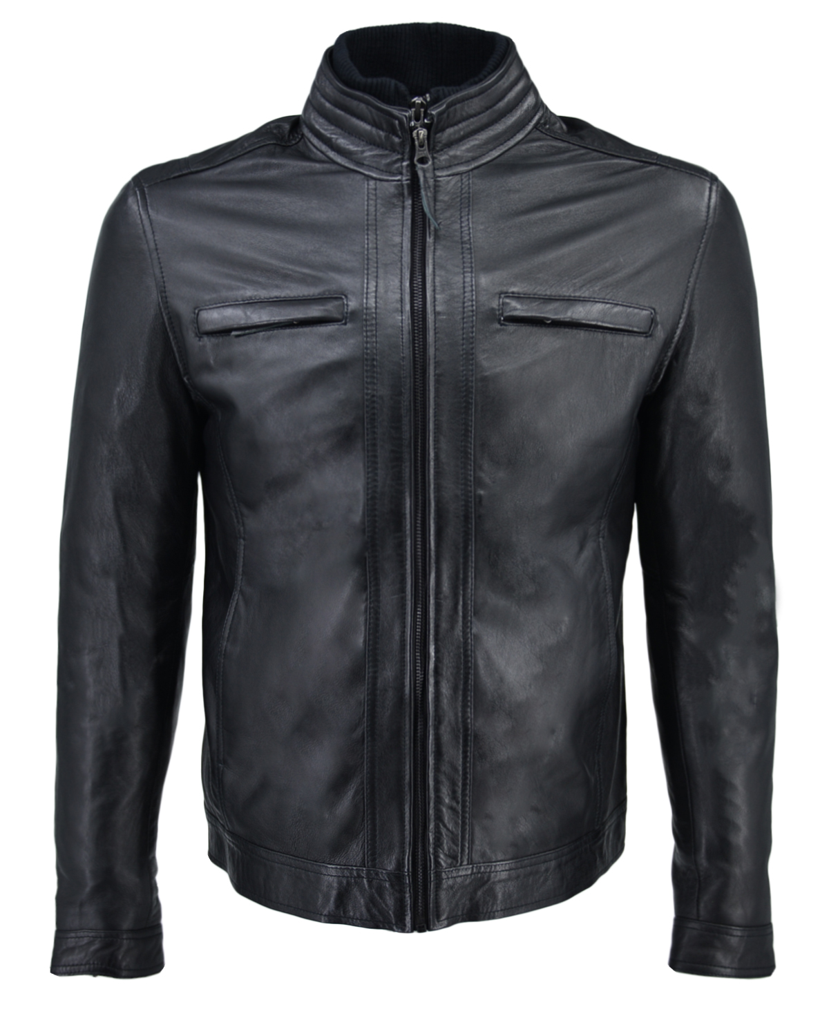 ΔΕΡΜΑΤΙΝΟ ΑΝΔΡΙΚΟ ΜΠΟΥΦΑΝ ΚΩΔΙΚΟΣ: 49-M-ZH-2 (BLACK) - Image 6