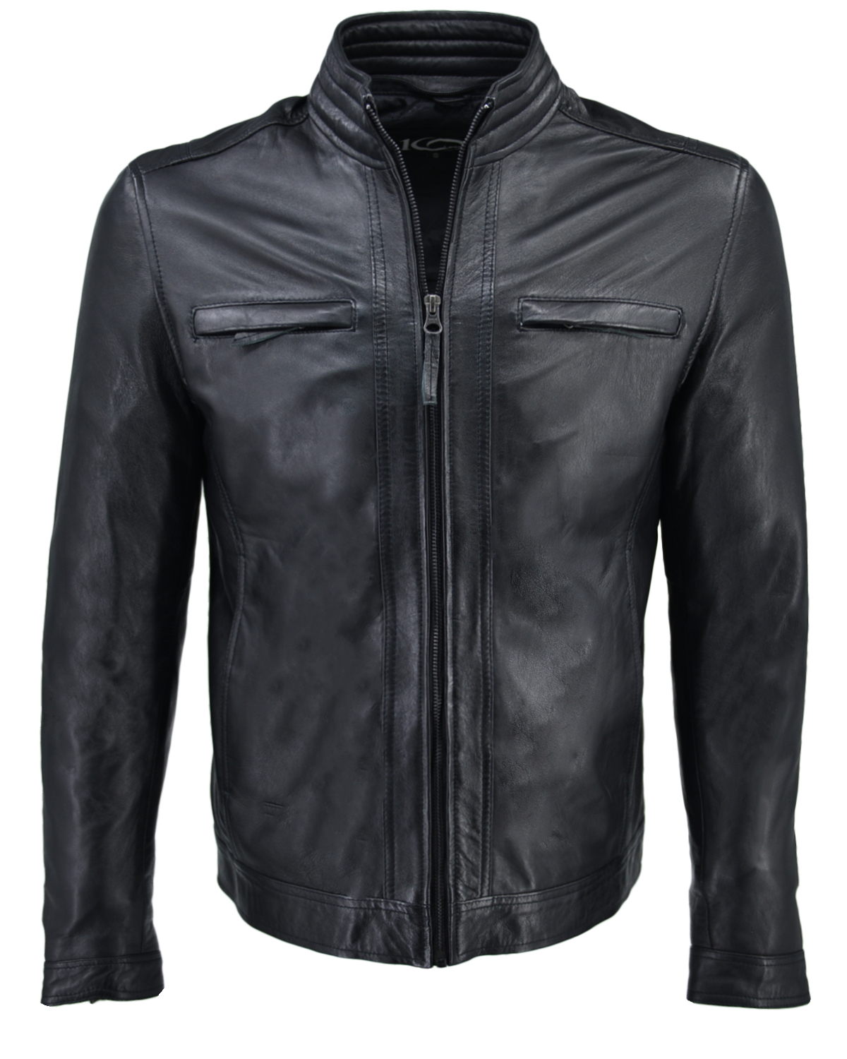 ΔΕΡΜΑΤΙΝΟ ΑΝΔΡΙΚΟ ΜΠΟΥΦΑΝ ΚΩΔΙΚΟΣ: 49-M-ZH-2 (BLACK) - Image 7