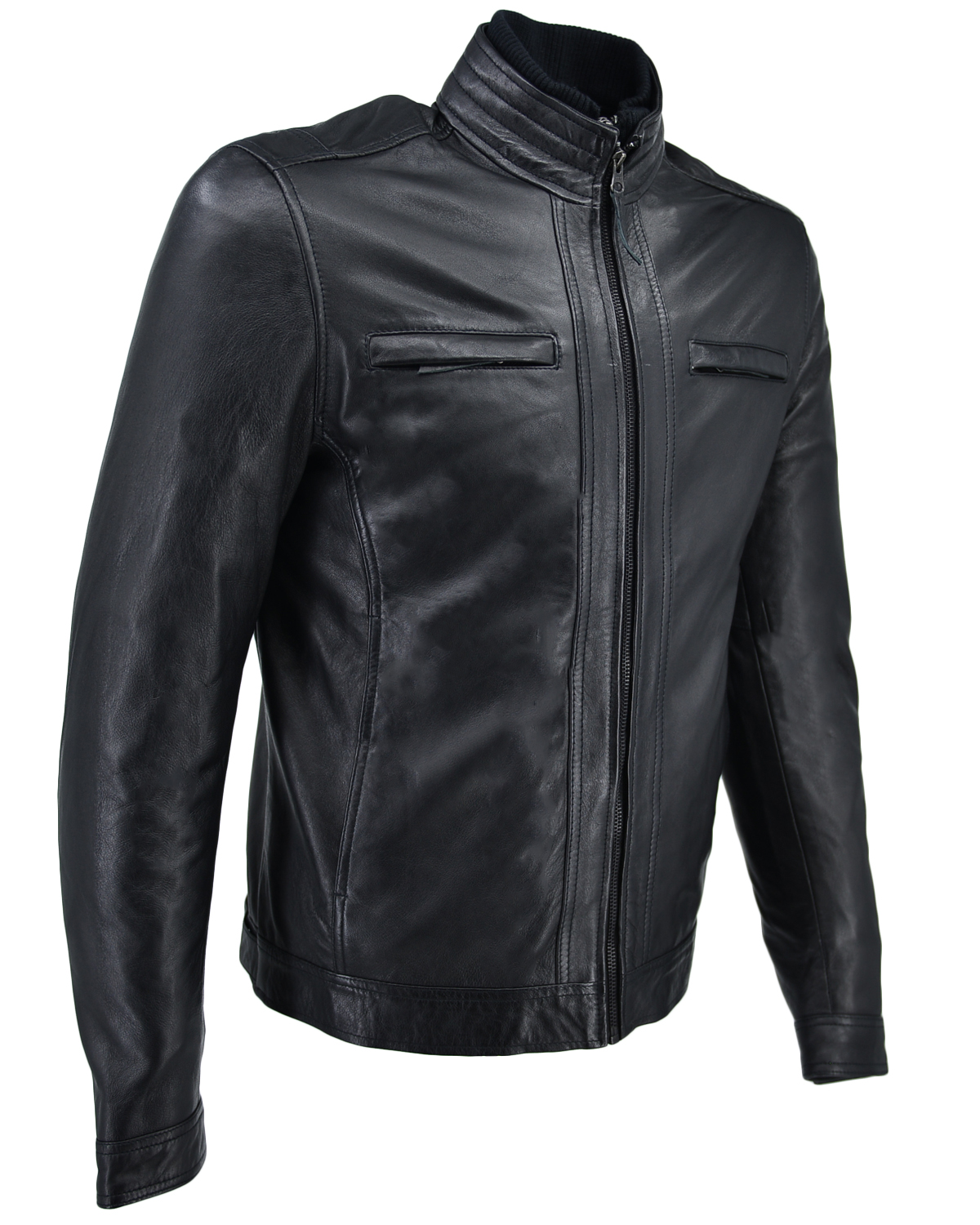 ΔΕΡΜΑΤΙΝΟ ΑΝΔΡΙΚΟ ΜΠΟΥΦΑΝ ΚΩΔΙΚΟΣ: 49-M-ZH-2 (BLACK) - Image 11