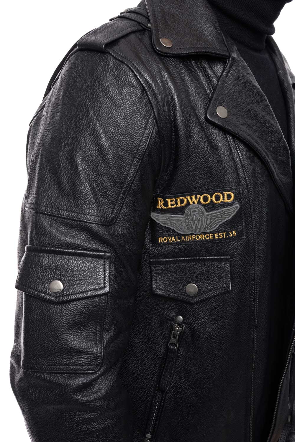 ΔΕΡΜΑΤΙΝΟ ΑΝΔΡΙΚΟ ΜΠΟΥΦΑΝ ΚΩΔΙΚΟΣ: 49-M-ROCKERA-HD (BLACK) - Image 6