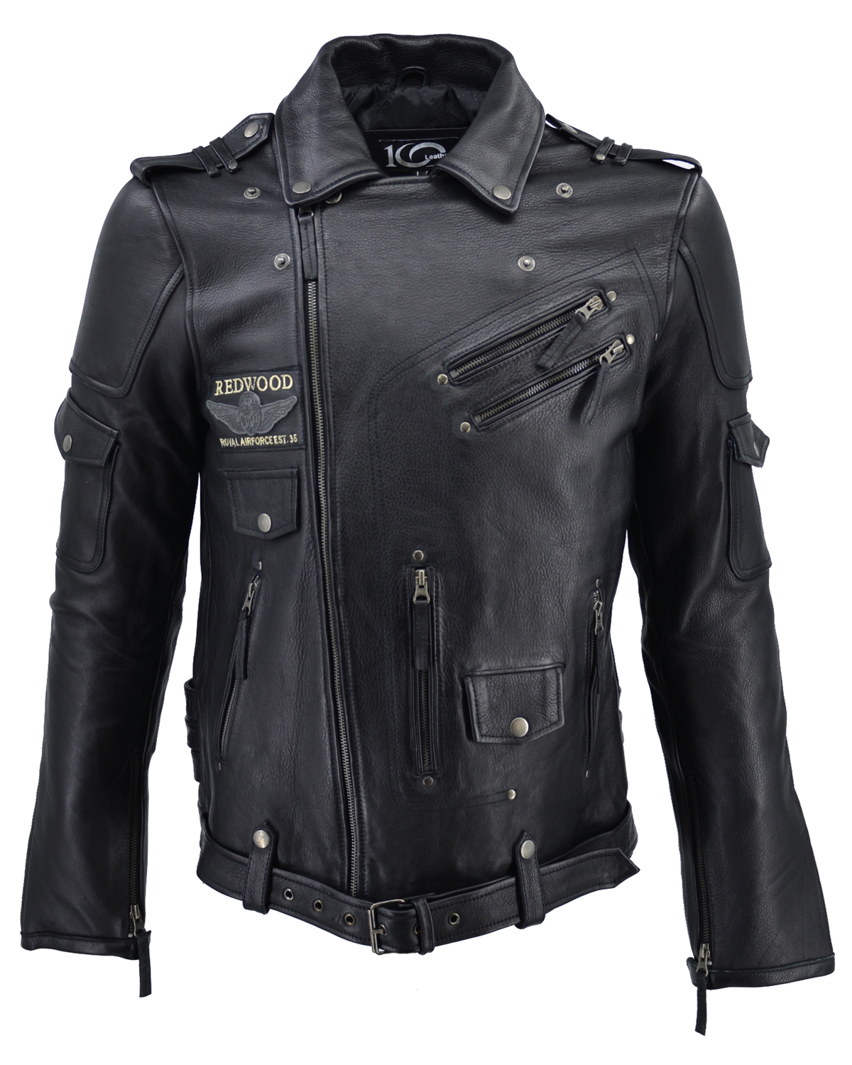 ΔΕΡΜΑΤΙΝΟ ΑΝΔΡΙΚΟ ΜΠΟΥΦΑΝ ΚΩΔΙΚΟΣ: 49-M-ROCKERA-HD (BLACK) - Image 9