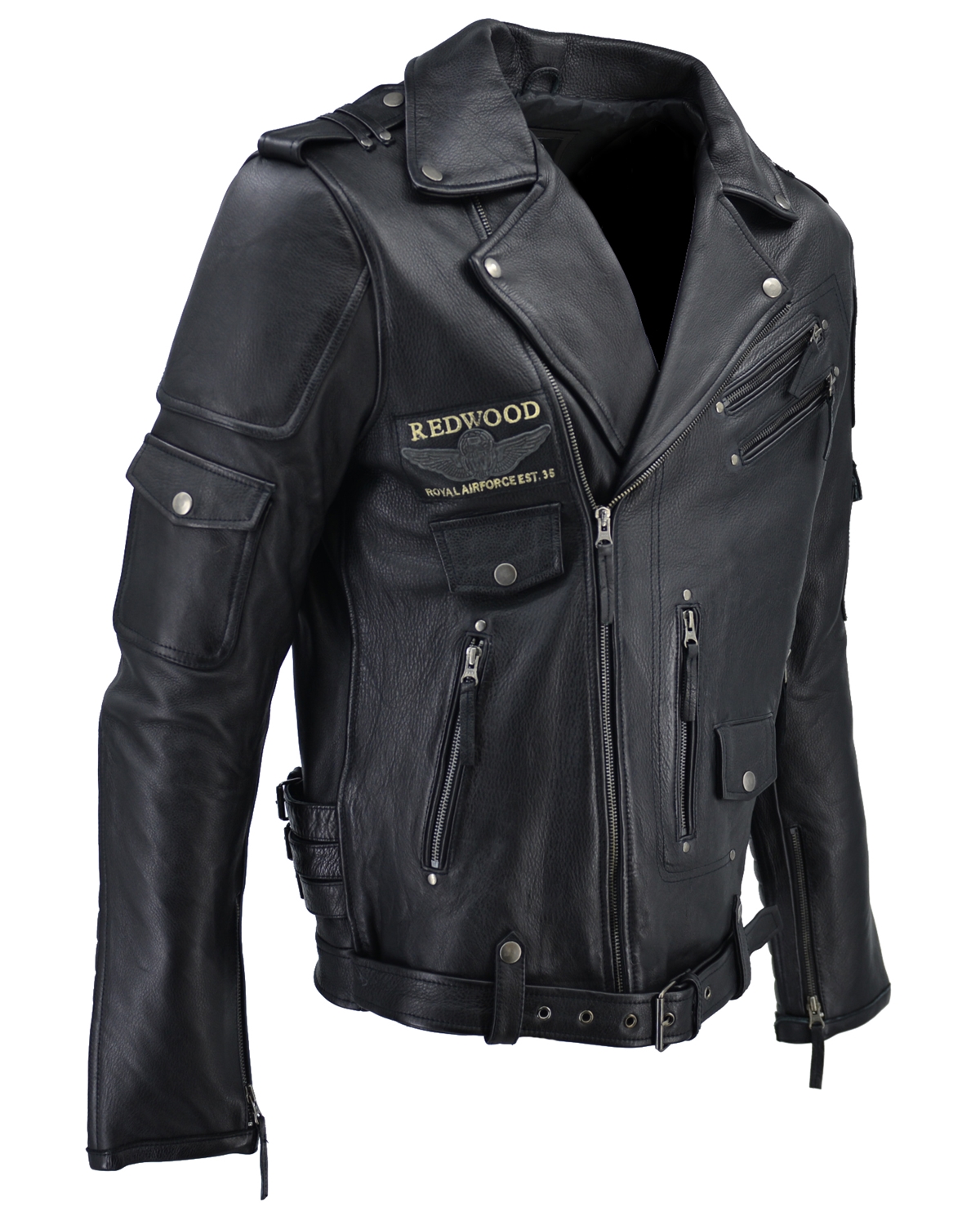ΔΕΡΜΑΤΙΝΟ ΑΝΔΡΙΚΟ ΜΠΟΥΦΑΝ ΚΩΔΙΚΟΣ: 49-M-ROCKERA-HD (BLACK) - Image 8