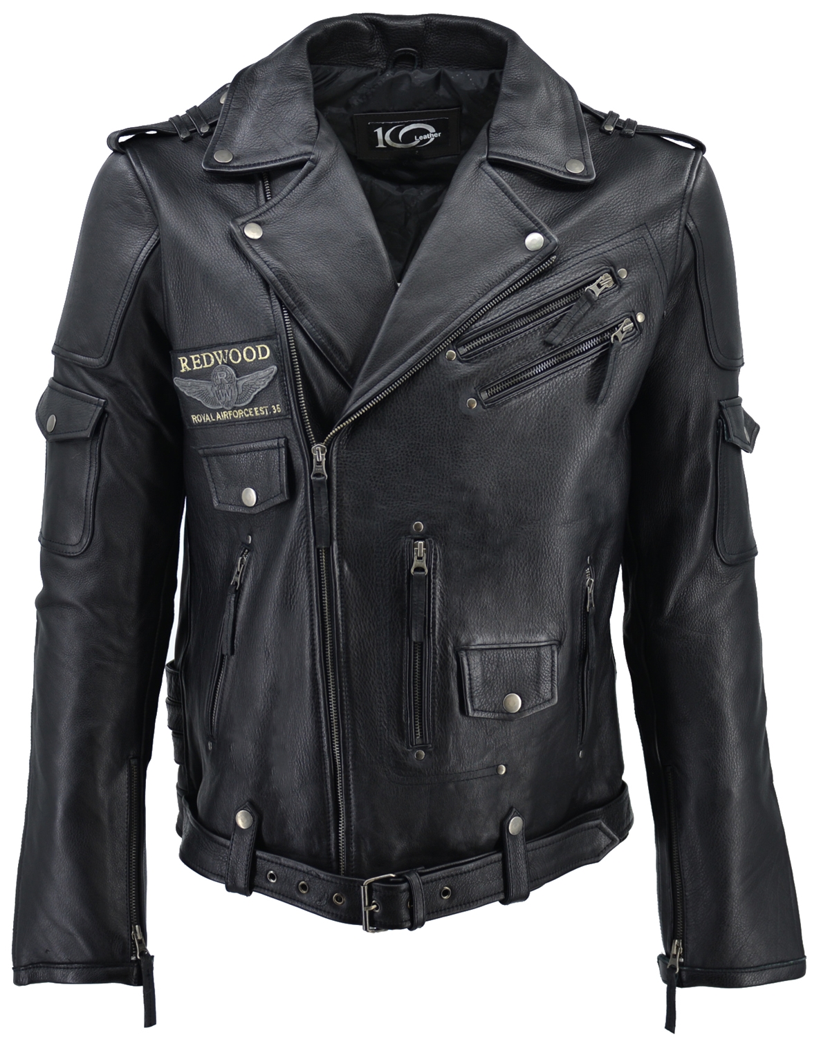 ΔΕΡΜΑΤΙΝΟ ΑΝΔΡΙΚΟ ΜΠΟΥΦΑΝ ΚΩΔΙΚΟΣ: 49-M-ROCKERA-HD (BLACK) - Image 7