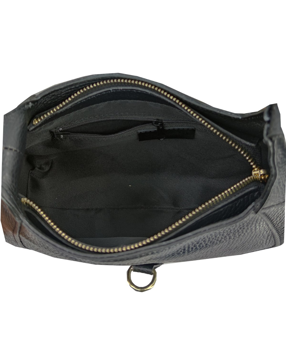 ΔΕΡΜΑΤΙΝΟ ΓΥΝΑΙΚΕΙΟ ΤΣΑΝΤΑΚΙ ΚΩΔΙΚΟΣ: 33-BAG-2402-33 (BLACK) - Image 7