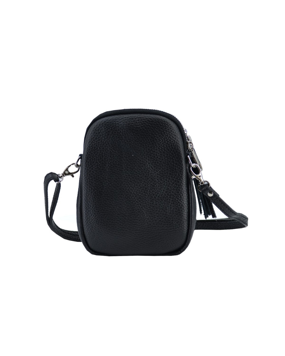 ΔΕΡΜΑΤΙΝΟ ΤΣΑΝΤΑΚΙ ΚΩΔΙΚΟΣ: 33-BAG-2402-36 (BLACK) - Image 5